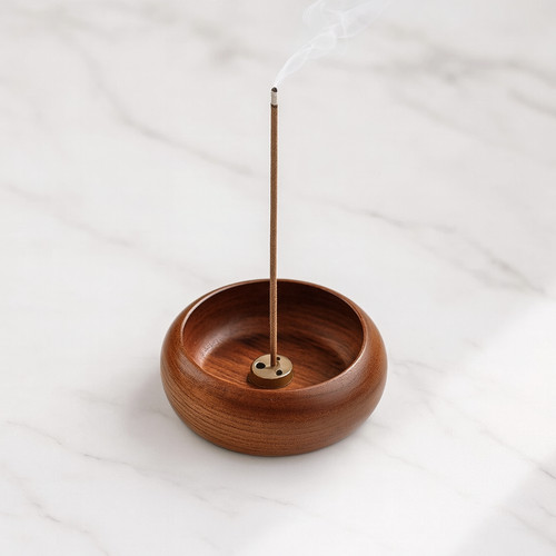 Bowl type incense burner - type,