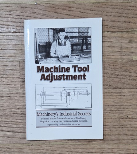 1998 machine tool adjustment - 1998,