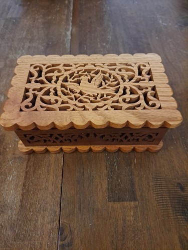Vintage hand crafted trinket - vintage,