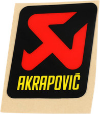 NEW GENUINE AKRAPOVIC 75x75