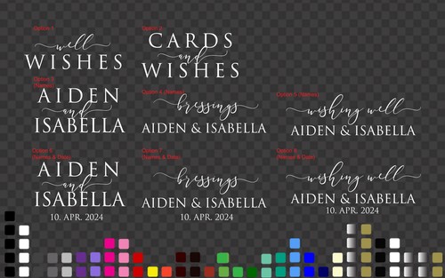 Custom well wishes - custom,