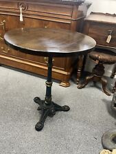 Solid Cast Iron Round Pub Side / Bedside Tables (3 Available)