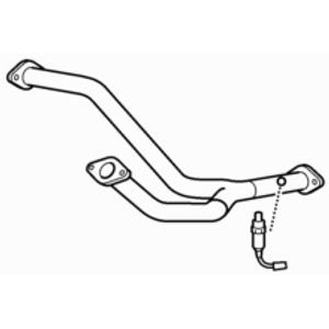 Front exhaust down - front,