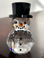 Swarovski Crystal Snowman with