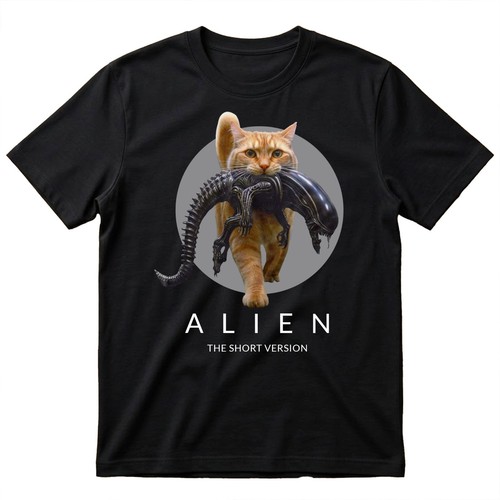 Alien tshirt unisex the short - alien,