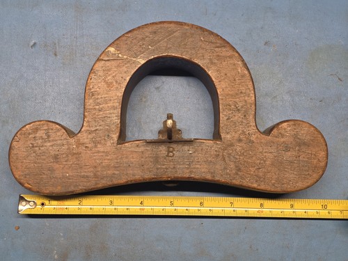 Vintage wooden granny tooth - wooden, granny's