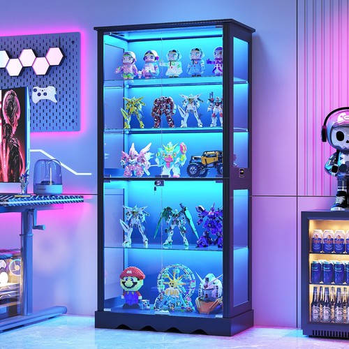 Display cabinet with glass - display,
