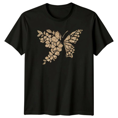 Sparkly glitter floral - glitter,