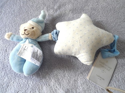 Mothercare bedtime bear blue