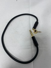 Right Angle 90 Degree 3.5mm To 6.35mm Audio Cable Gold 6.35mm 1/4 Inch New