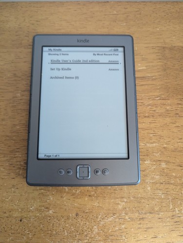 Amazon kindle 4th generation - 4th,