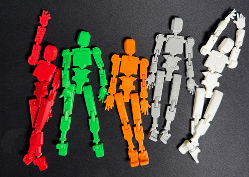 Rag doll robots 15cm - rag,