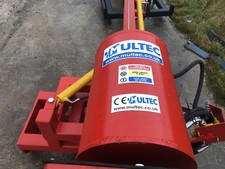 Multec Side tilting PD3 Post Driver ( C/w Telehandler & Tractor 3PL Brackets)