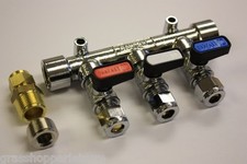 3 WAY GAS MANIFOLD caravan