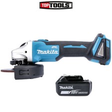 Makita DGA504 18V Brushless Cordless Angle Grinder 125mm With 1 x 5.0Ah Battery