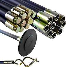 12 Piece Drain Rod Set 9m