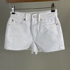 Alexander Wang SHORTY High Rise Short White Size 24