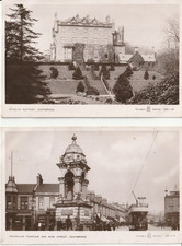 Two Old Glossy Postcards of Coatbridge from The Reliable Series, posted in 1907.