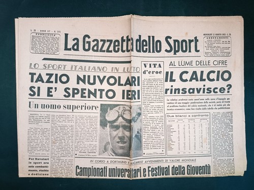Newspaper gazzetta dello - la,