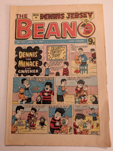 Beano comic 2021 - beano, 2021,