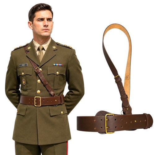 Sam browne belt genuine - sam,