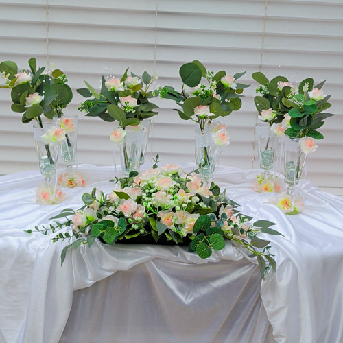 Artificial floral centerpiece - artificial,