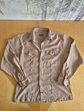 Lee Cooper Vintage Suede Long Sleeve Button Up Shirt Mens Size Large