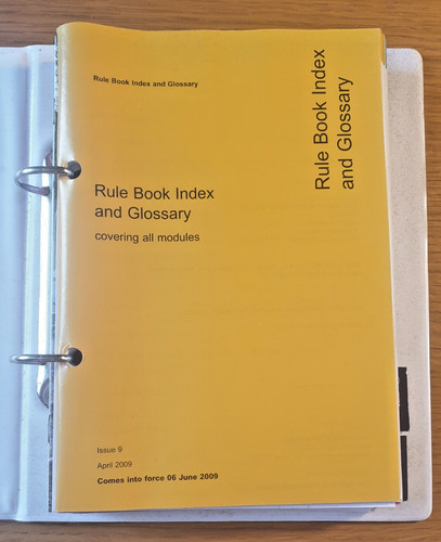 2009 railway rule book - 2009,