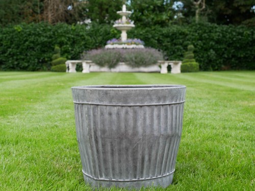 Vintage style galvanised - style, metal