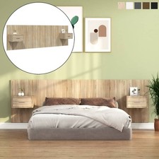 Bed Headboard with Drawer
