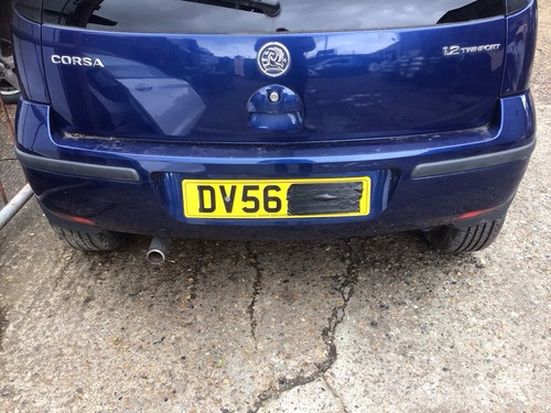Vauxhall corsa rear - vauxhall, c