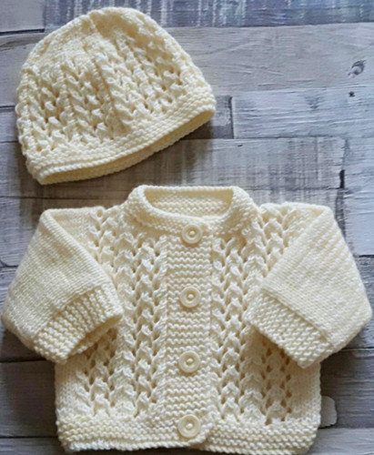 New baby cardigan - new, +