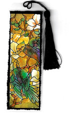 Louis Tiffany BOOKMARK Parrots