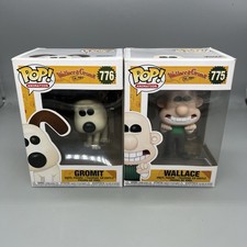 Funko Pop! Animation Wallace & Gromit rare collectible #775 #776 Bundle