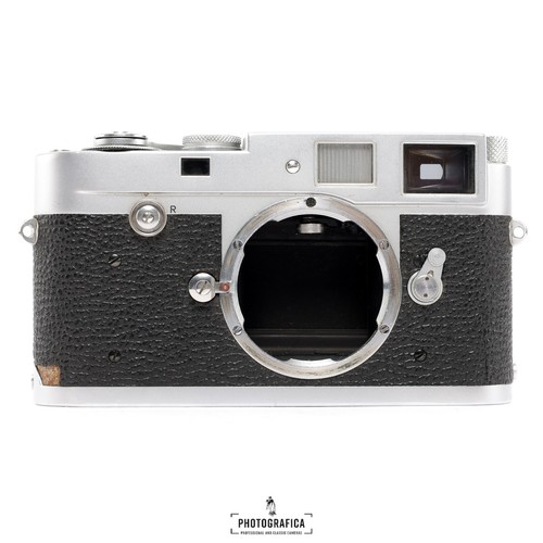 Leica silver analog camera - leica,