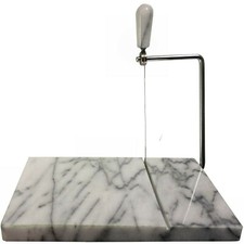 Marble Cheese Slicer Board with spare wire,cutter slice tool 20.5x 13cm (5 x 8")