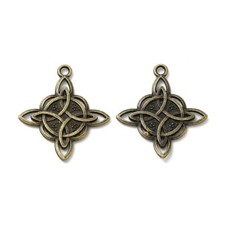 Witches Knot Charms Antique