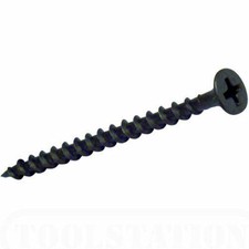 Boltstore Drywall/Plasterboard/Wall Studding Drylining Screws 3.5mm in Black