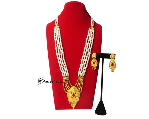 Pearl necklace moti - pearl, chandra