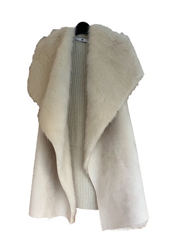 Fake fur gilet - fake,