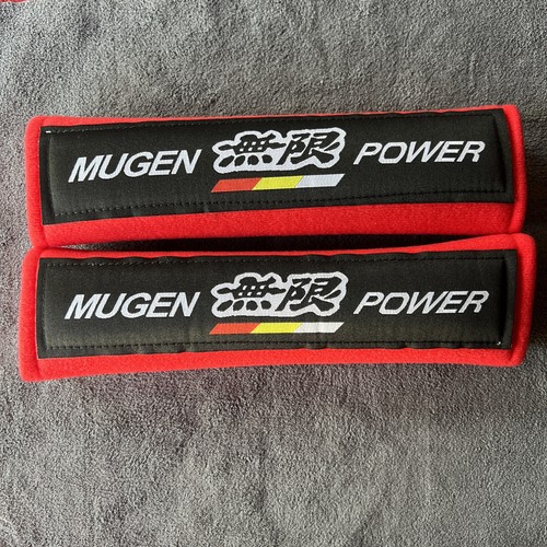 Red mugen seatbelt - ,