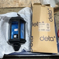Deta Black Half Lantern With