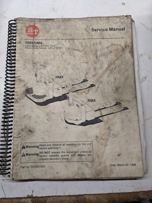 Rmx hmx service manual - bt,