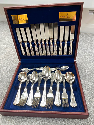 Viners 44pc silver plated - 44pc,