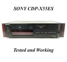 Used SONY CDP-X55ES CD Player High Density Linear Converter Tested and Working
