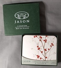 Jason Set Of 6 Coasters Brand New 9x11cm 3.5x4.5" Cherish D2225