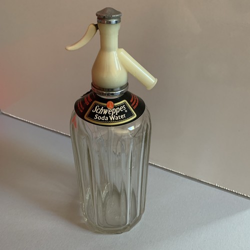 Schweppes vintage soda syphon - soda,