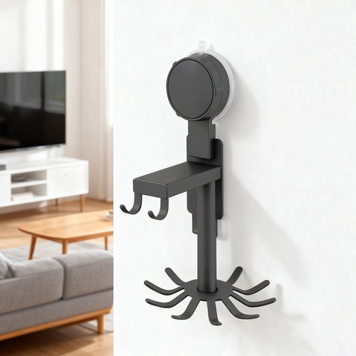Suction cup rotating hooks - rotating, for