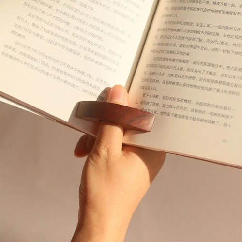 Lovers wooden bookmarks thumb - wooden,