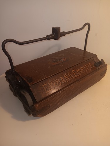 Antique 1920s wooden ewbank - antique,